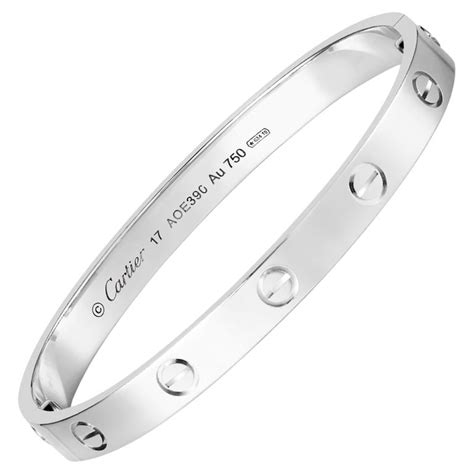 love bangle gold|cartier love bracelet white gold.